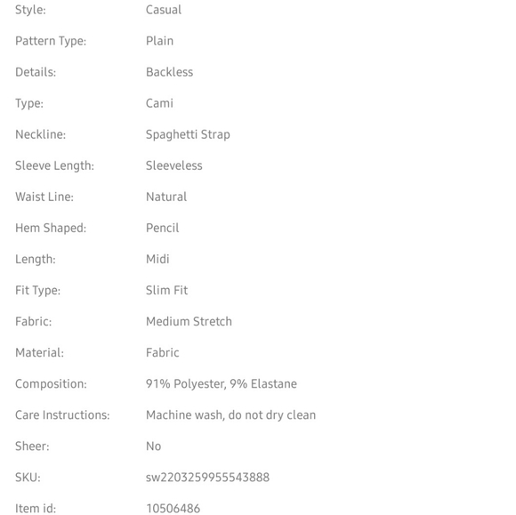 Bodycon dress - Picture 2 of 5